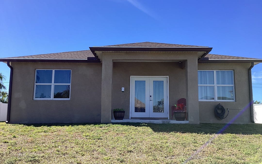 Brown 7″ Seamless Gutters – Sarasota, FL
